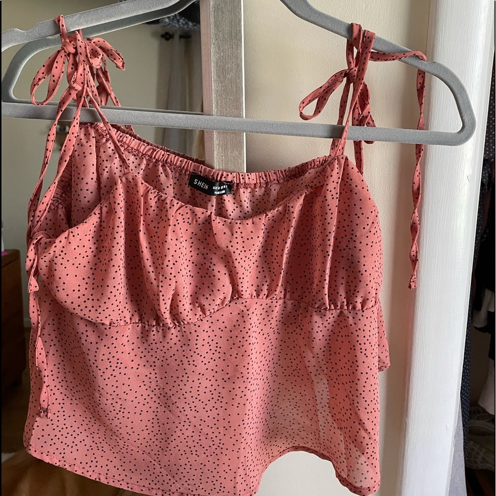 SHEIN tie tank top